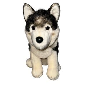 Douglas Atka Wolf Plush 11” Realistic Stuffed Animal